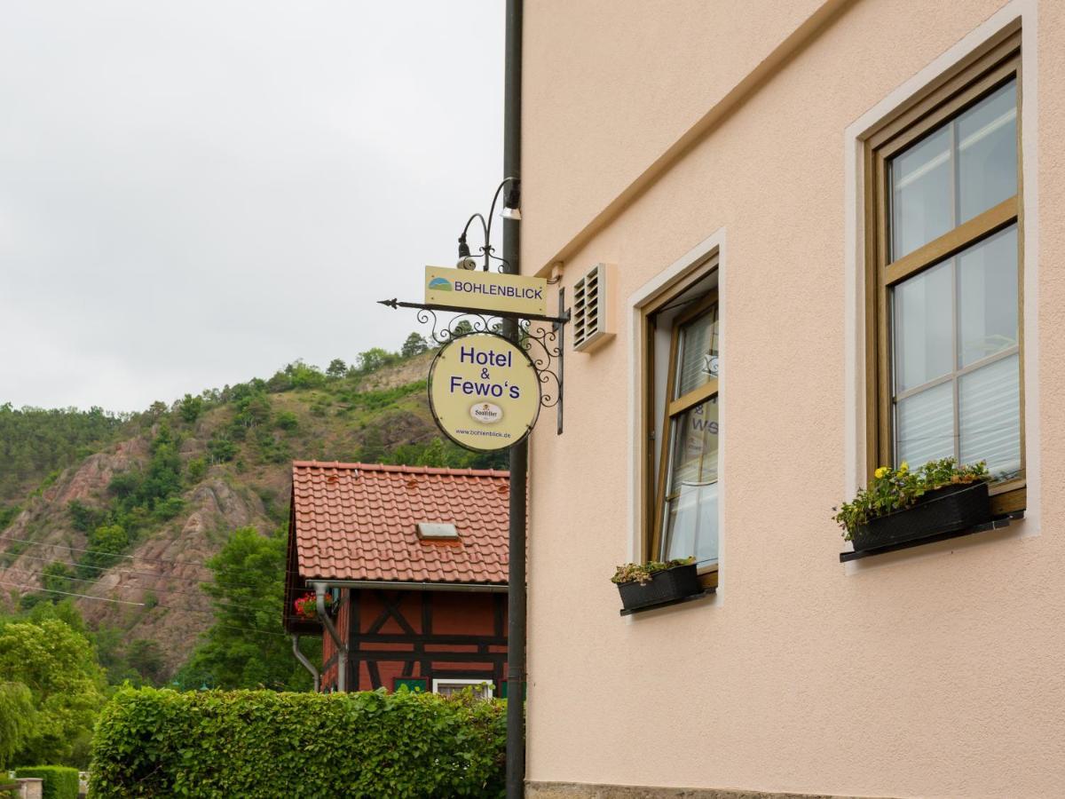 Hotel & Ferienwohnungen Bohlenblick Saalfeld Saale Exterior photo